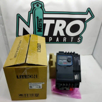 Inverter LITE-ON 3.7Kw 5HP Input 1Phase 220V Output 3Phase 220Volt BARU