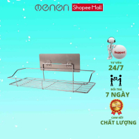 【Sản phẩm bán chạy】 【Mới 2025】 Kệ Treo Đồ Phòng Tắm Nhà Bếp Chất Liệu INOX 304 KT 35cm Dán Tường Gạc