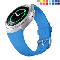 For Samsung Gear S2 Sport Strap/Samsung galaxy watch band R720 R730 Smart Watch Band Silicone wrist bracelet 20mm watchband