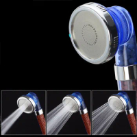 CANBOUN 3 Modes BATHROOM SHOWER HEAD High Pressure Adjustable Jetting Showerhead Detachable Anion Filter Water Saving Nozzle