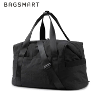 BAGSMART Gym Bag, Duffel Bag, Travel and Sports Bag, Weekend Overnight Bag, Handheld Bag with Rollin