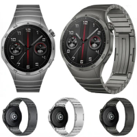 No Gap Metal Strap for Huawei Watch GT4 46mm Smart Watch Original Replaceable Wristband for Huawei Watch GT 4 46mm Steel Strap