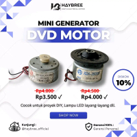 Dinamo DC Motor DVD 5V - 9V Serbaguna untuk Proyek DIY mini generator dan Eksperimen