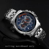 Steel wristband for Casio EQW-M710 EQW-500 EQW-510 ECW-M300 stainless steel fine watch strap accessories 22mm watchband bracelet