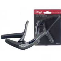 【STAGG 史提格】SCPX-CU 移調夾 Capo夾 比利時大廠 民謠吉他 碳纖維(原廠公司貨 商品品質有保證)