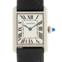Cartier 卡地亞 TANK MUST 新經典皮帶小型腕錶x29.5x22mm(WSTA0042)