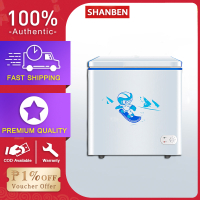 2025 Brand Authenticity  SHANBEN 7.4 cu.ft. Energy Saving Dual Temperature Large Capacity Freezer Ho