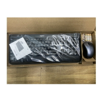 (US Version ) Logitech english MK520 Wireless Keyboard and Mouse Combo - Black/Grey T01