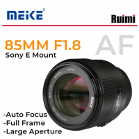 Meike 85mm F1.8 Full Frame Auto Focus Medium Telephoto STM Lens for Sony E-Mount Mirrorless Cameras A7S3 A7R4 A9 A7M3 A6600
