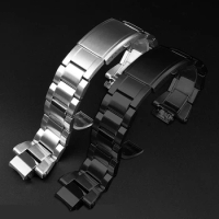 Solid Quick Release Precision Steel Watch Strap for Casio G-SHOCKMTG Steel Heart Series MTG-B3000 Wristband Men's Bracelet chain