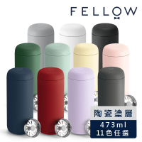 FELLOW 473ml CARTER 瘦版車用－卡特隨行真空保溫杯(陶瓷塗層/隔熱保溫/擋水節流片/保溫瓶)