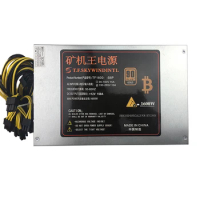 T.F.SKYWINDINTL 1600W PC Power Supply PSU Mining S9 S7 A8 A7 A6 A3 E9 T9 V9 D3 L3+ Antminer S9 Apw3 6 Pin Ethereum Coin Bitcoin