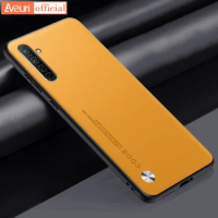 For Realme X XT X2 Cover Coque Luxury PU Leather Case For OPPO K3 K5 Matte Back Silicone Shockproof Full Protection Phone Case