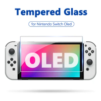 Onrier 9H HD Tempered Glass for Nintendo Switch OLED Anti-Scratch Screen Protector Film for Nintendo Switch Oled Accessories