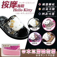 日本進口經典Hello Kitty按摩拖鞋(SA4154)
