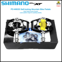Shimano Original DEORE XT PD- M8020 Pedal Mountain Bike Pedal Racing Class Self-Locking SPD Pedal with SH51 Cleats