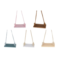 N80C Photo Background Props Wooden Swing Seats Photo Background Props for Newborns