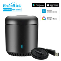 Broadlink RM Mini 3/Bestcon RM4C Mini WiFi 4G IR Remote Controller Via APP Control Smart Home Works With Alexa Echo Google Home