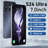 2024 new s24 ultra 4G 5G smartphone original 7000mAh 48+72MP mobile phones 16GB+1TB telefone 7.0inch Celular Unlocked cell phone