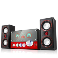 GAS-1506 Multimedia subwoofer karaoke 2.1 ch home theater speaker system
