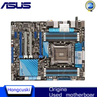 For ASUS P9X79 Deluxe LGA2011 Used original motherboard Socket LGA 2011 DDR3 64GB X79 Desktop Mother