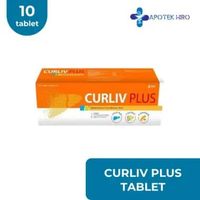 CURLIV PLUS 1 STRIP 10 TABLET