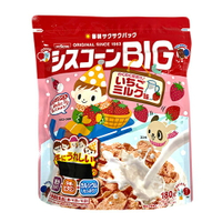 日清 BIG玉米脆片草莓風味(180G)【愛買】
