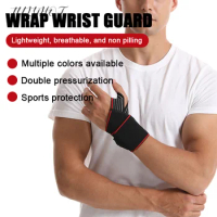 Wrist Brace Extended Strapsports Brace Wrap Wrist Strapsweat Absorbent Wrist Guard