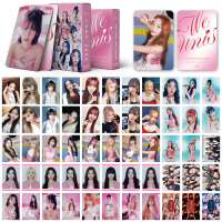 การ์ด UNIS LOMO, 55 ชิ้น, อัลบั้มมินิ 1, WE UNIS, ภาพถ่ายการ์ด, HYEONJU NANA GEHLEE KOTOKO YUNHA ELI
