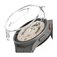 【Ringke】三星 Galaxy Watch 5 Pro 45mm Slim 輕薄手錶保護殼 透明 霧黑 白(Rearth PC保護套)