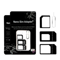 10pcs Nano SIM Card to Micro Standard Adapter Eject Pin for iphone 4 4S 5s 5 6 6S 7 Samsung s7 xiaomi redmi note 3 pro Wholesale