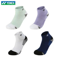 1 pair or 3 pairs Badminton socks New 2023 original YONEX Men women towel Sport sock tennis basketball running 145103