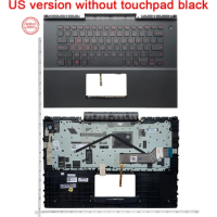 US English NEW Laptop Palmrest Upper Case With Keyboard For Dell Inspiron 14 7466 7467