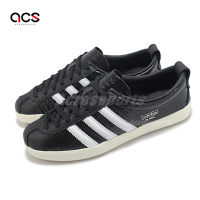 adidas 休閒鞋 Blanc W 女鞋 黑 白 皮革 復古 愛迪達 JH8040