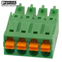 3.81mm Original Genuine Phoenix Contact Connector PCB Pluggable PLUG-IN Terminal Block 4 Pin FMC 1.5 ST 3.81 1745917 8A 160V