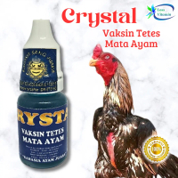 Crystal Vaksin Tetes Mata Ayam untuk Semua Jenis Ayam Aduan Bangkok - 15 Mil obat ngorok jamu hgp