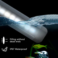 10CM-50CM 30CM Waterproof Planted LED Aquarium Light For Fish Tank Fishbowl Decorations Underwater Light in the Aquarium &amp; Stand