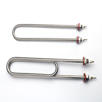 2025 สแตนเลส U ท่อองค์ประกอบความร้อน 220V 380V/3KW-6KW ท่อเชื่อมต่อท่อทำความร้อนกันน้ำสำหรับดำน้ำ