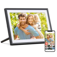 ARZOPA 10.1 Inch Smart WiFi Digital Picture Frame 32GB Storage, Frameo Digital Photo Frame with 1280x800 IPS Touch Screen