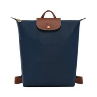 Longchamp Le Pliage Original Medium Backpack Navy Blue