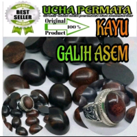 cincin kayu galih asem asli kayu Batu Elegan