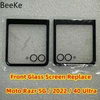 Replace Outer Glass Screen For MOTO Motorola Razr 40 Ultra / 2022 / 2020 5G Front LCD Touch Digitizer Lens Cover Panel Repair
