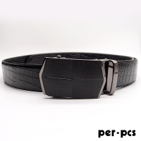 per-pcs ZIBIYA高質感造型釦飾自動皮帶(PP003-05)