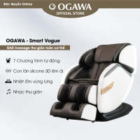 Ghế massage toàn thân OGAWA Smart Vogue Prime Massage Chair - Trục SL Track, túi khí massage toàn th