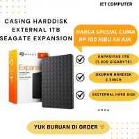 Casing Harddisk external 1tb seagate expansion GARANSI RESMI