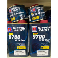 Pure NIPPON 9700 HIGH SOLID CLEAR WITH HARDENER/ READY STOCK