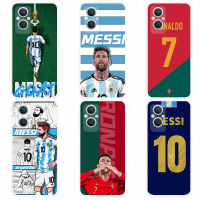 Case For เคส OPPO Reno7 Z Reno 7Z 5G CPH2343 Soft Football Messi การ์ตูน เคสซิลิโคน โทรศัพท์มือถือ