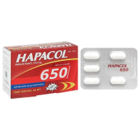 Hapacol 650 giảm đau, hạ sốt
