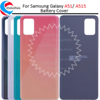 Battery Cover For Samsung Galaxy A51 A515F Rear Door back Housing Case Replacement for samsung a51 back cover