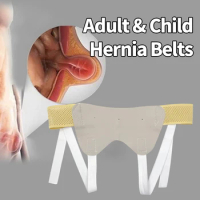 Hernia Belt Inguinal Groin Pain Relief Adult Children with 2 Removable Compression Pads Support Medical Adjustable Hernia Bag